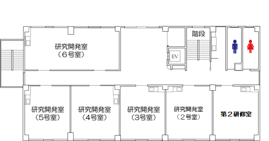 建屋(3階)の全体図